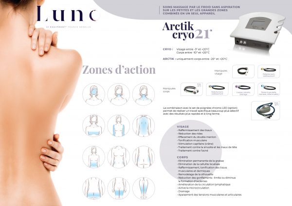 PresentationARCTIKCRYO Présentation du soin Arctik Cryo 21
