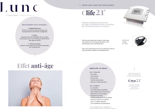 PresentationCLIFE Présentation du soin anti-âge C-Life21